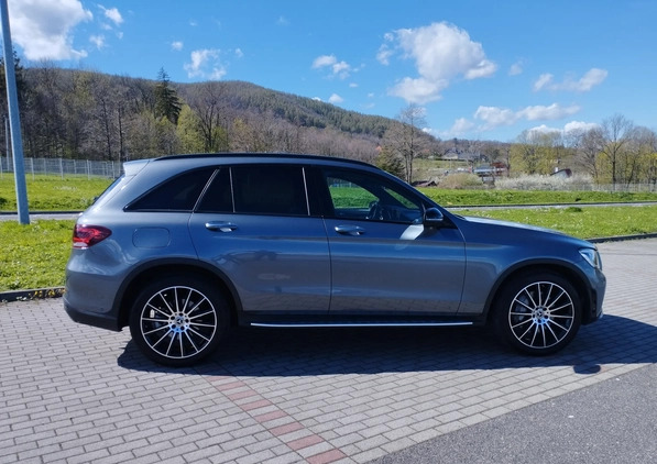Mercedes-Benz GLC cena 209900 przebieg: 77500, rok produkcji 2021 z Biała małe 79